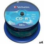 CD-R Verbatim Extra Protection 700 MB 52x 50 Piezas (4 Unidades)