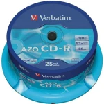 CD-R Verbatim Azo 700 MB 52x 25 Piezas (8 Unidades)