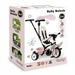 Triciclo Smoby Paseo para bebés Rosa