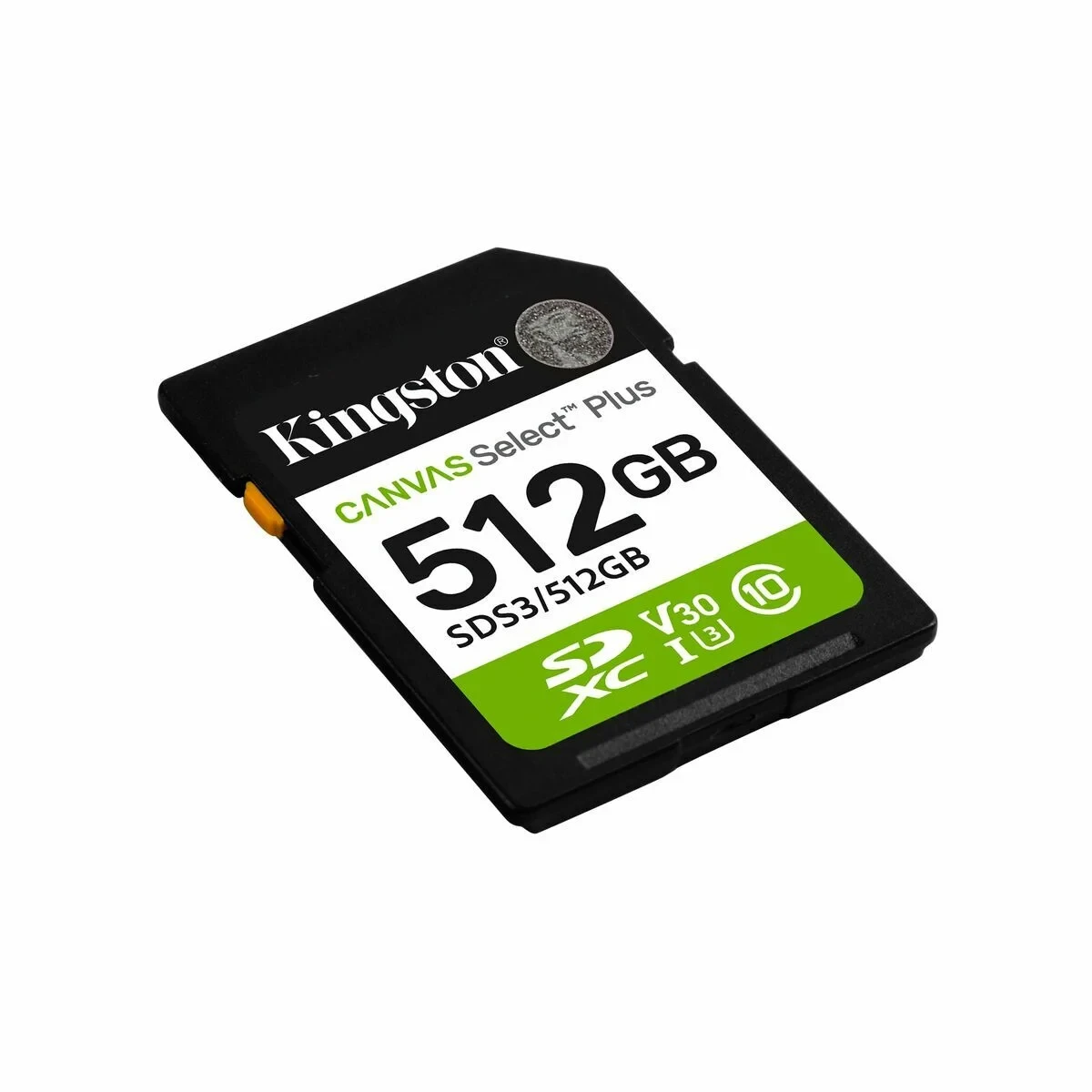 Tarjeta de Memoria Micro SD con Adaptador Kingston SDS3/512GB 512 GB