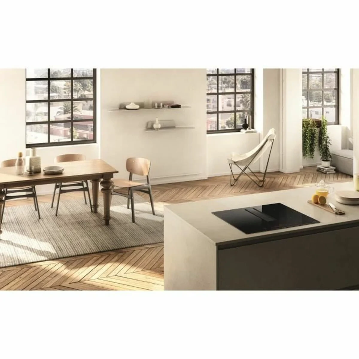 Placa de Inducción Elica NikolaTesla Alpha B 60 cm 7400 W