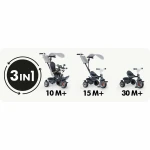 Triciclo Smoby Baby Driver Gris