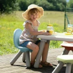 Silla Smoby Life Kid Azul Plástico