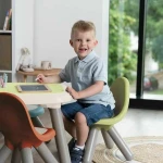 Silla Smoby Life Kid Azul Plástico