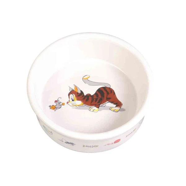 Comedero para Gato Trixie Blanco