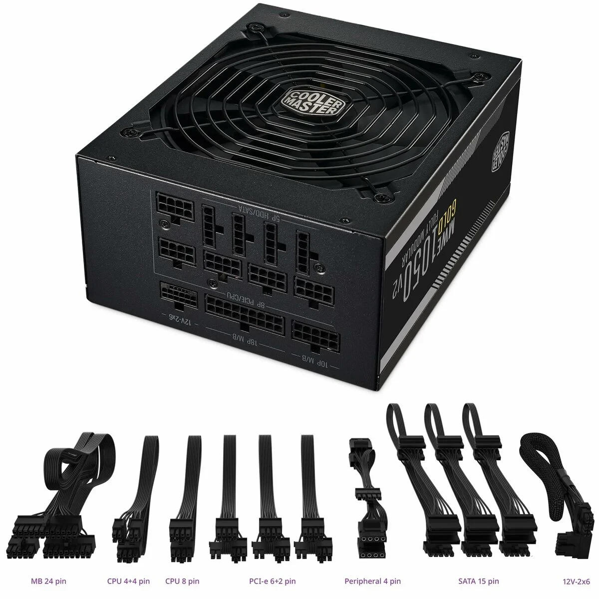 Fuente de Alimentación Cooler Master MWE Gold ATX 1050 W
