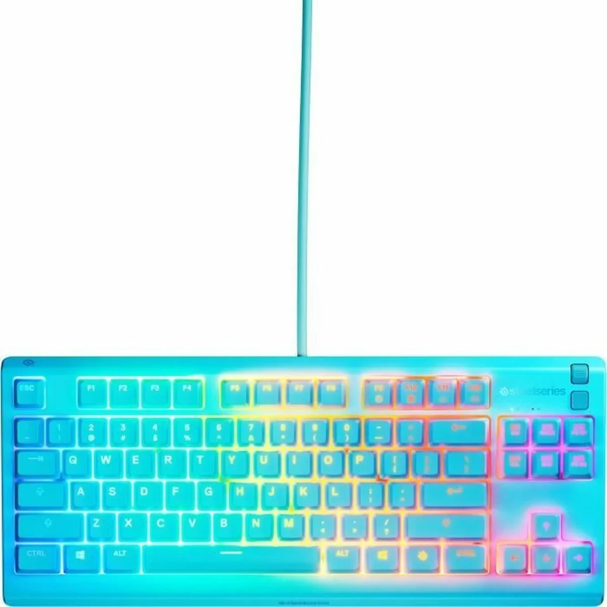 Teclado SteelSeries Apex 3 TKL Azul