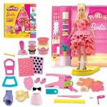 Juego de Plastilina Play-Doh Barbie Designer Fashion Show Multicolor