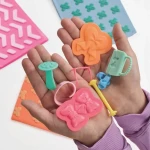 Juego de Plastilina Play-Doh BArbie Pearls & Bows Multicolor