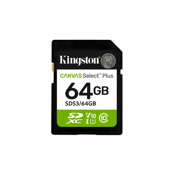 Tarjeta Micro SD Kingston CANVAS Select Plus 64 GB