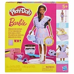 Juego de Plastilina Play-Doh Barbie Fashionista Ruffles Multicolor 730 g