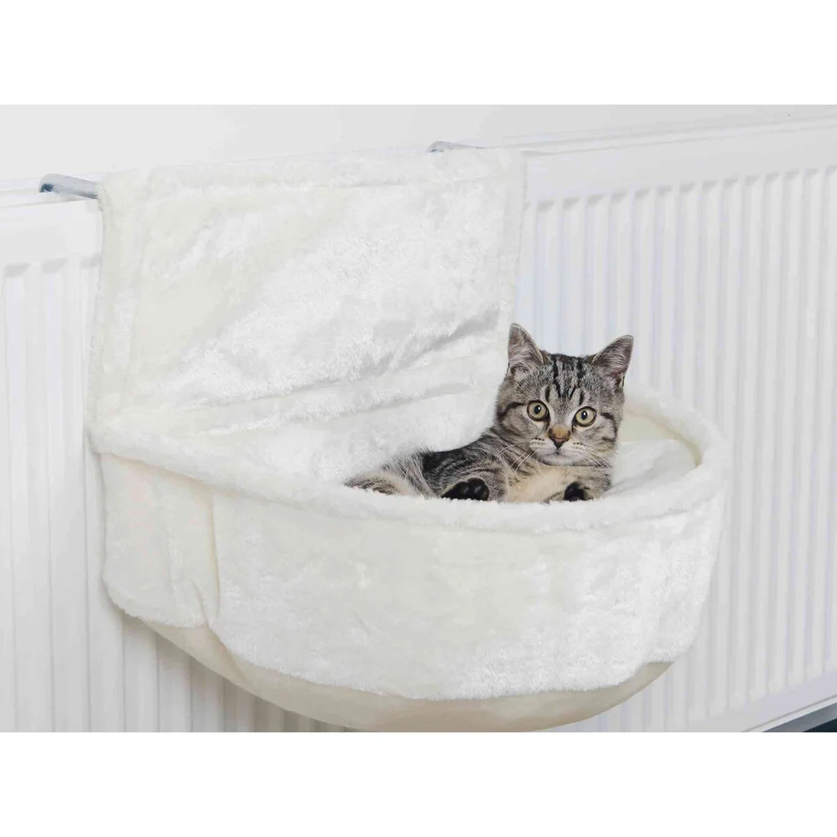 Cama para Gato Trixie Blanco 13 cm 45 x 13 x 33 cm Radiador