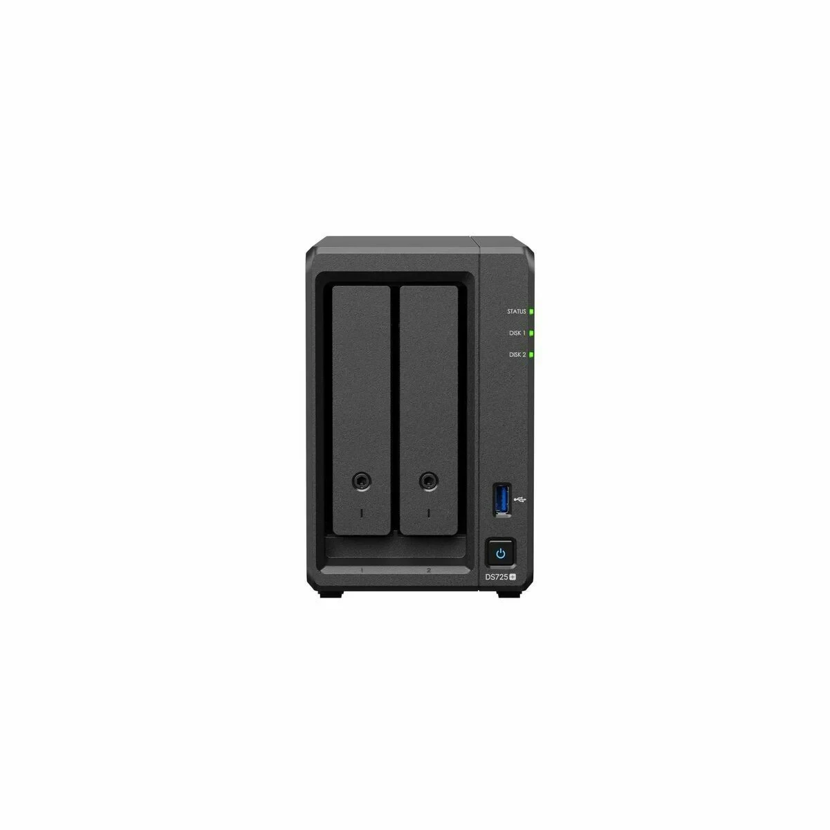 Almacenamiento en Red NAS Synology DS725+ Negro AMD Ryzen R1600