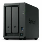 Almacenamiento en Red NAS Synology DS725+ Negro AMD Ryzen R1600