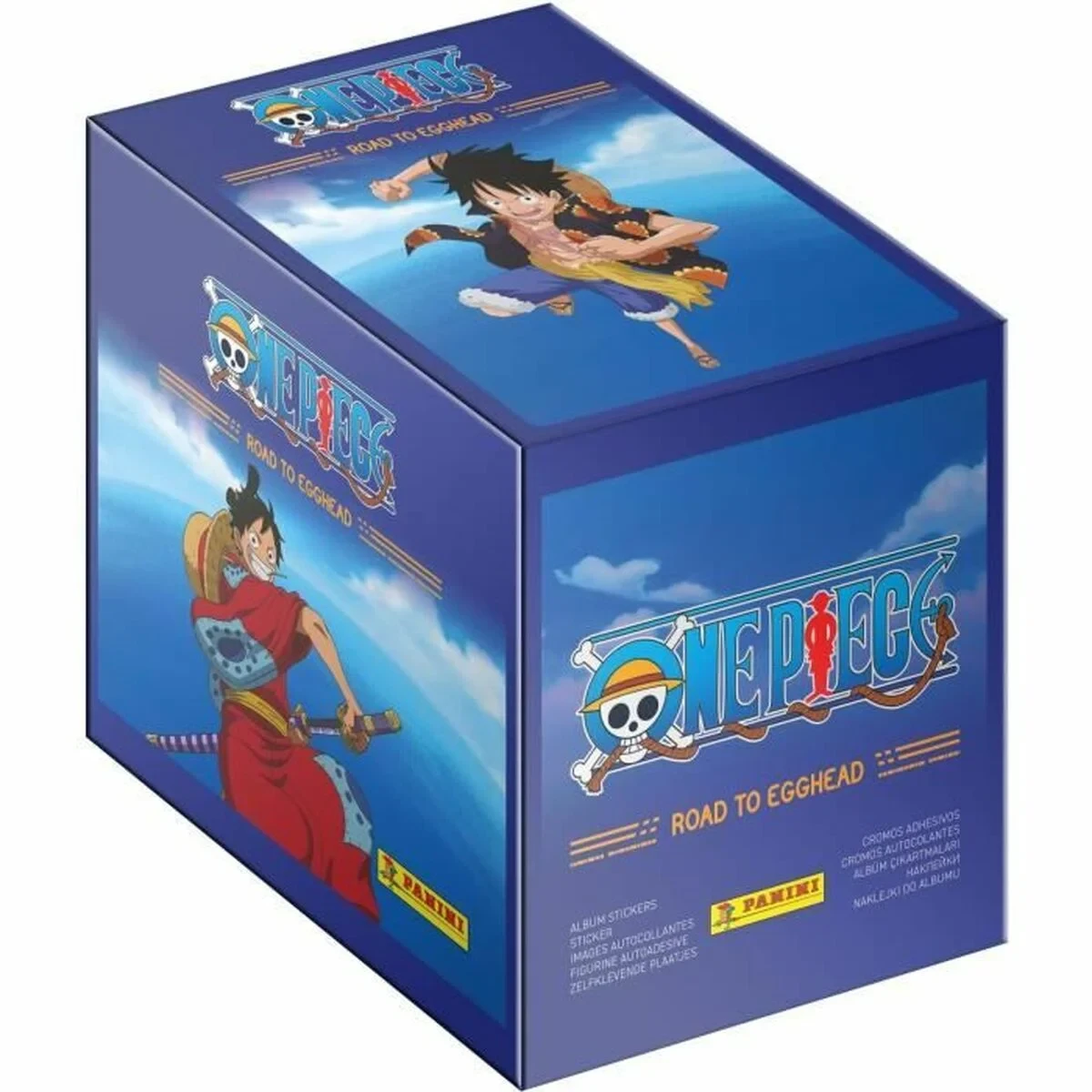 Pack de cromos Panini One Piece Road to Egghead 180 Piezas