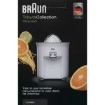 Exprimidor Eléctrico Braun CJ 3050 60 W Blanco