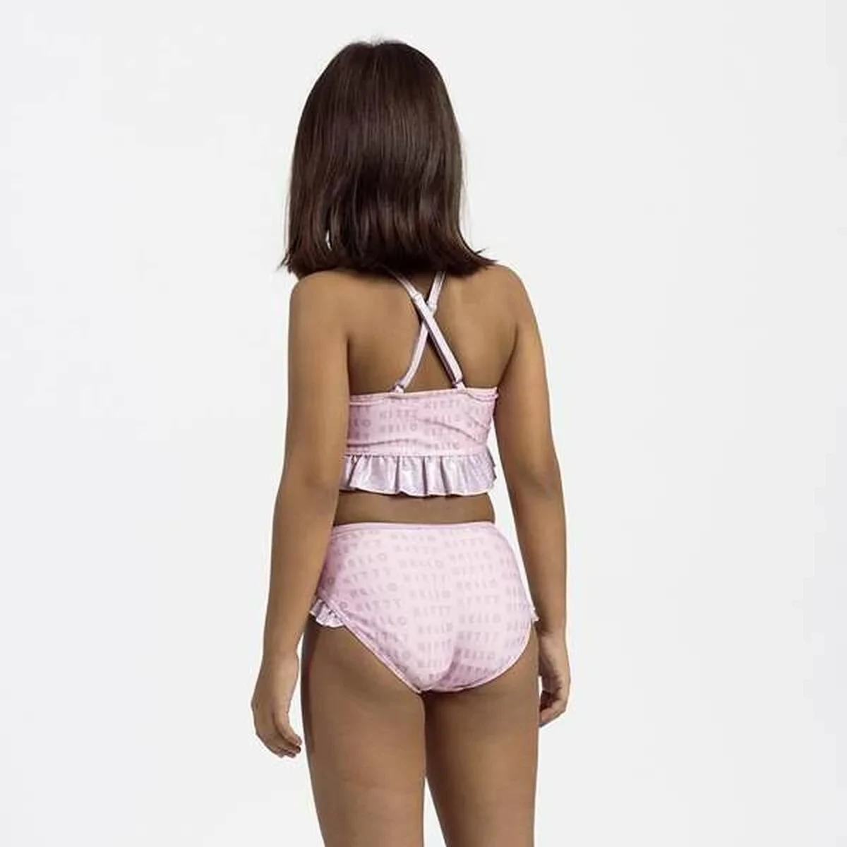 Bikini-Braga Para Niñas Hello Kitty Rosa claro (7 Años)