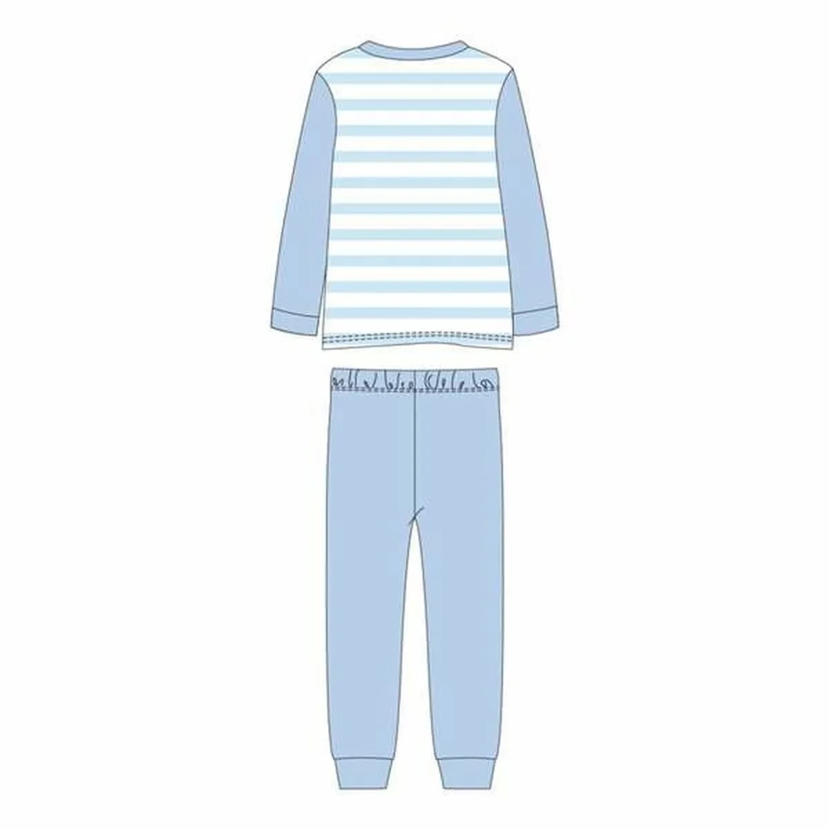 Pijama Infantil Bluey Azul claro