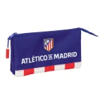 Portatodo Triple Atlético Madrid Azul Blanco Rojo 22 x 12 x 3 cm