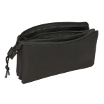 Portatodo Triple Atlético Madrid Negro 22 x 12 x 3 cm