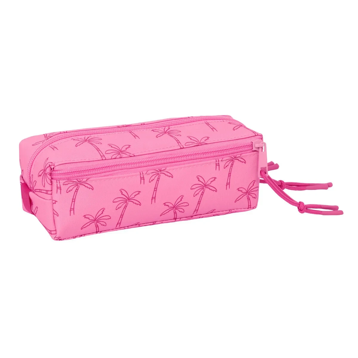 Portatodo Triple Lilo & Stitch Chill Rosa Menta 22 x 8,5 x 6 cm