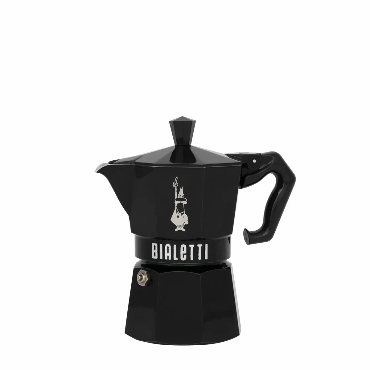 Cafetera Italiana Bialetti MOKA EXCLUSIVE Negro Aluminio 3 Tazas