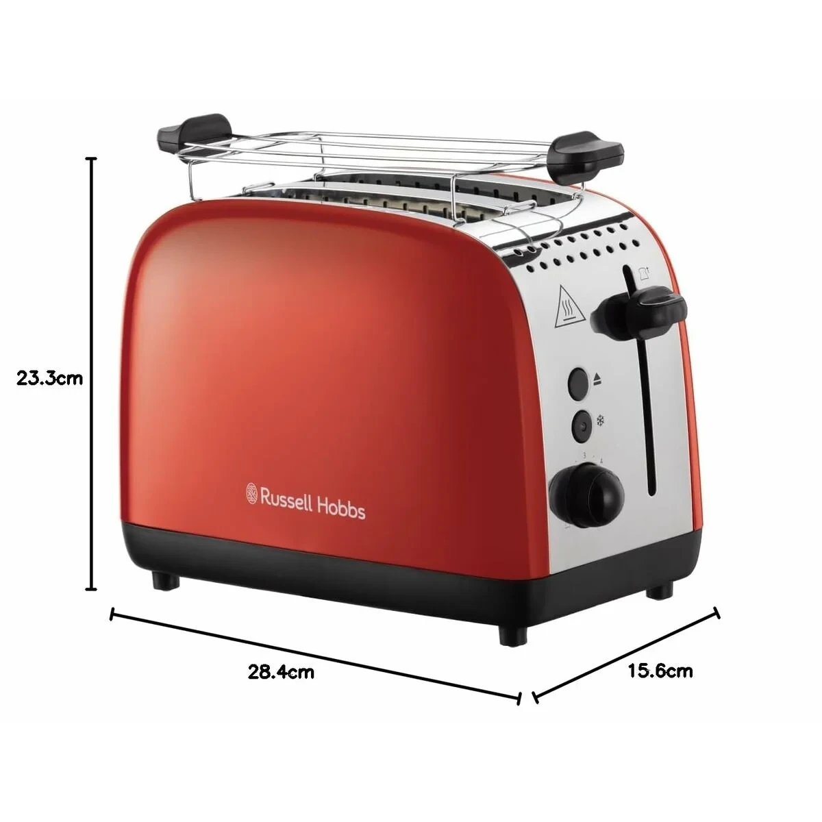 Tostadora Russell Hobbs 26554-56 Rojo