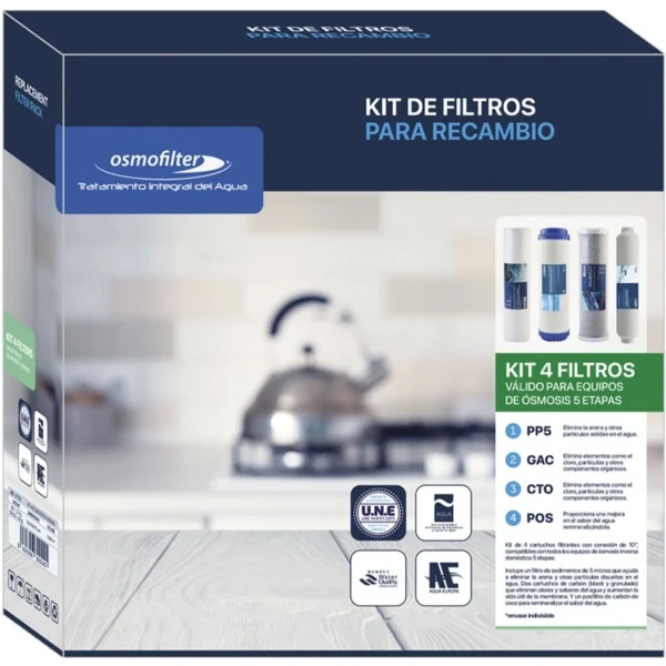 Aire Comprimido Midea KIT REC.4FILTRO