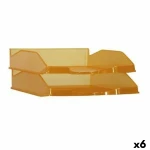 Bandeja para Archivar Archivo 2000 Naranja A4 (6 Unidades)