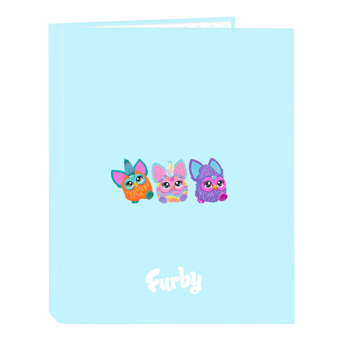 Carpeta Furby Azul cielo A4