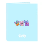 Carpeta Furby Azul cielo A4
