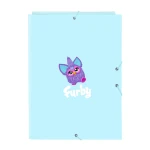 Carpeta Furby Azul cielo A4