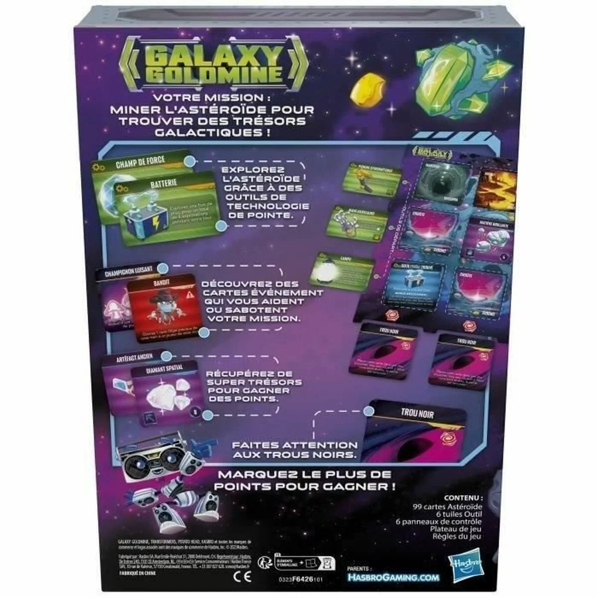 Juego de Mesa Hasbro Galaxy Goldmine