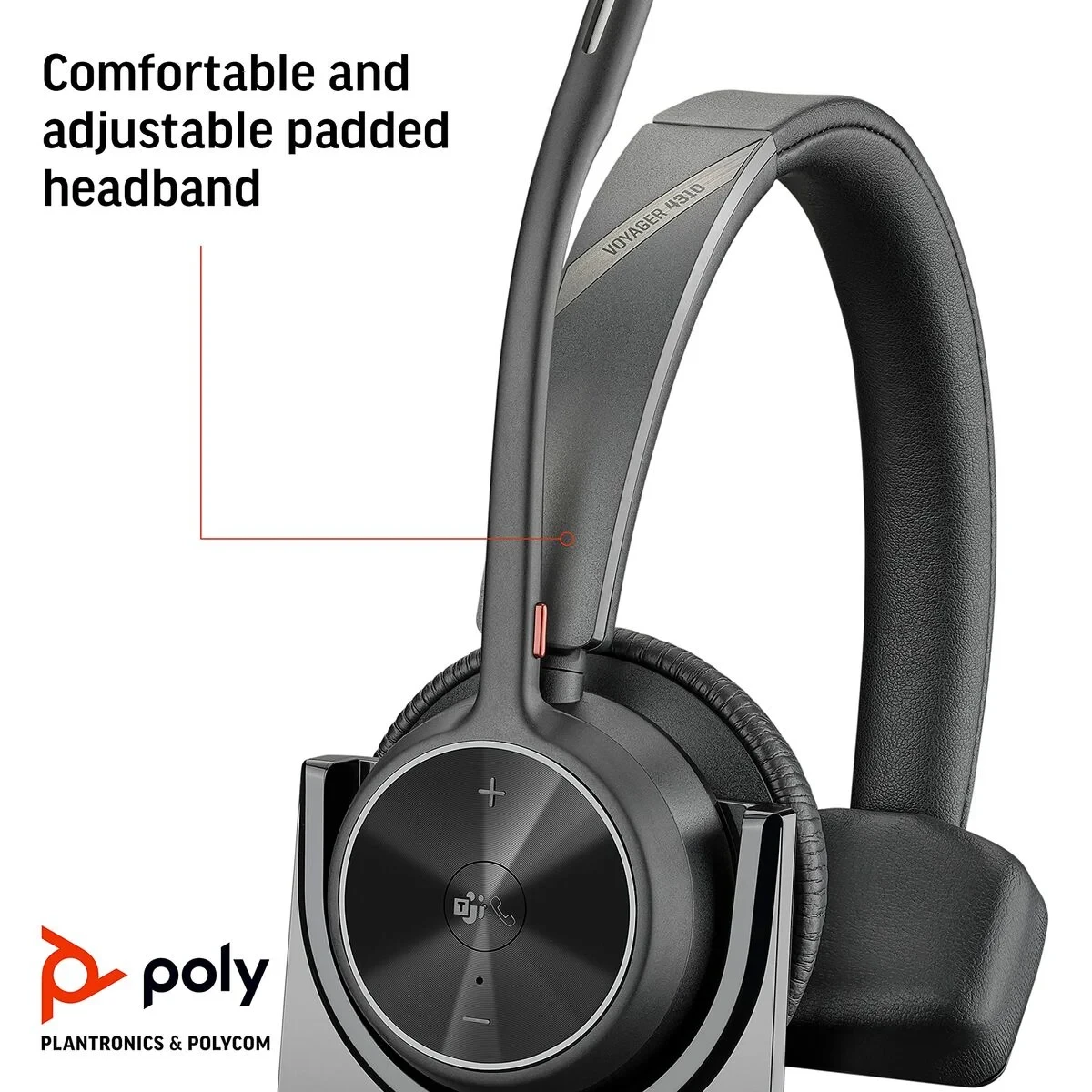 Auriculares Poly 77Y97AA Negro