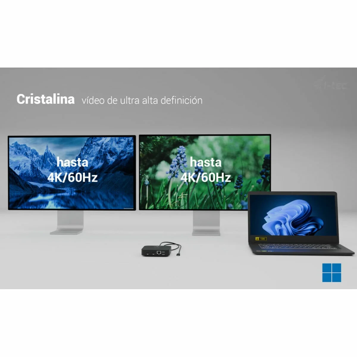 Hub USB i-Tec C31DUALHDMIDPD100