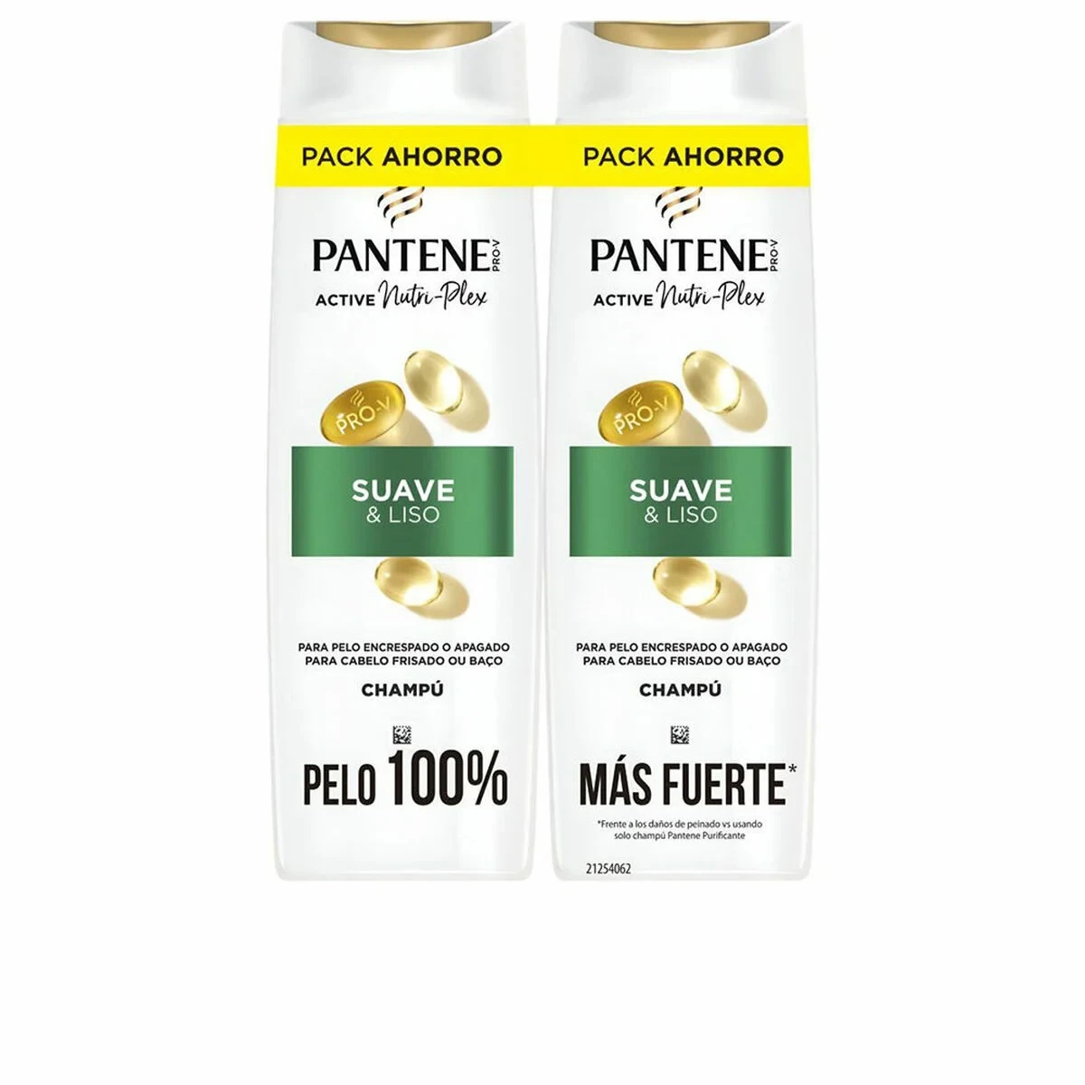 Champú Suavizante Pantene SUAVE Y LISO 325 ml (2 Unidades)