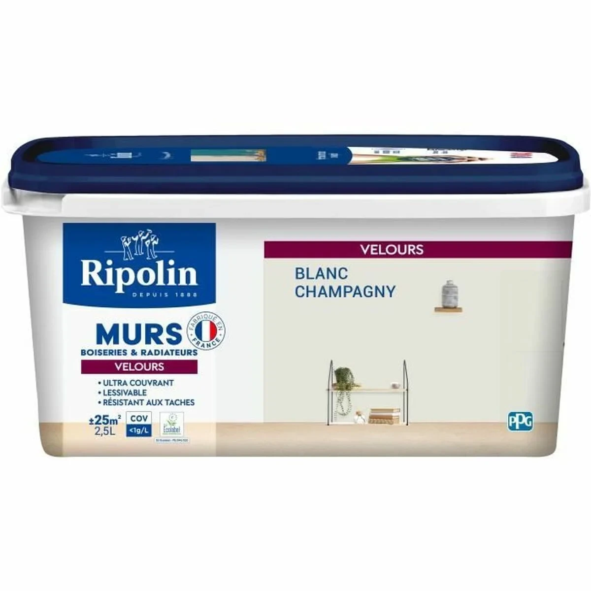 Pintura acrílica Ripolin Blanco Acrílico 250 ml