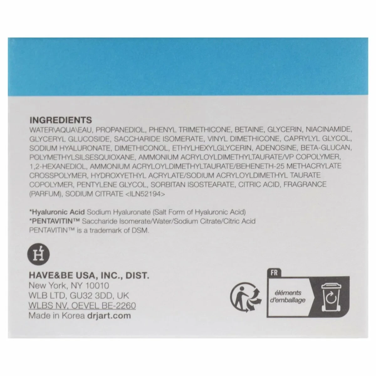 Crema Hidratante DR.JART+ VITAL HYDRA SOLUTION 50 ml