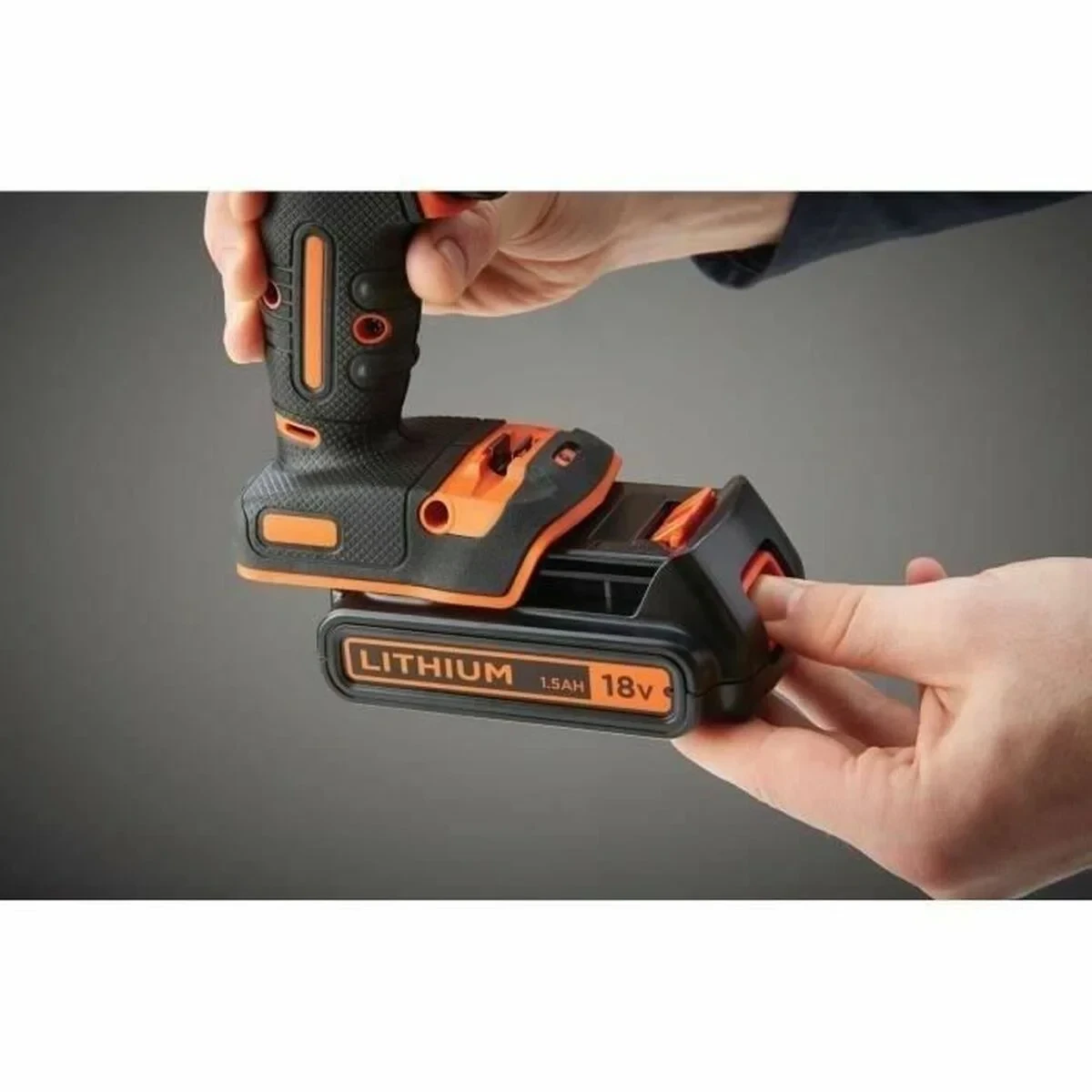 Atornillador eléctrico Black & Decker BDCHD18C2TA-QW 18V