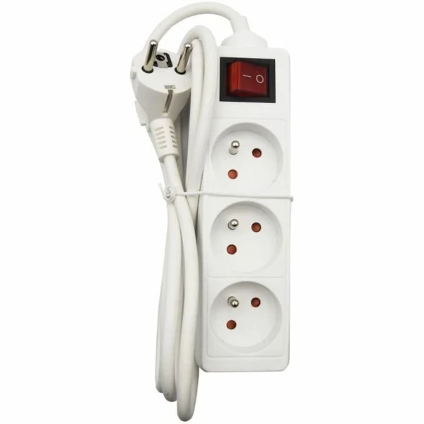 Regleta Enchufes 3 Tomas con Interruptor GAO