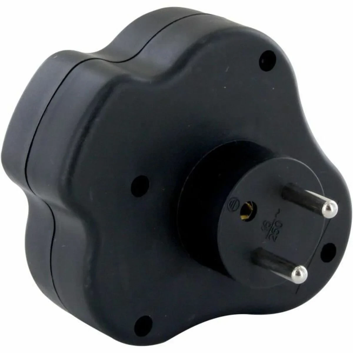 Regleta Enchufes 3 Tomas con Interruptor Chacon Dominó 3x16A