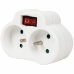 Regleta Enchufes 2 Tomas con Interruptor GAO 3680 W