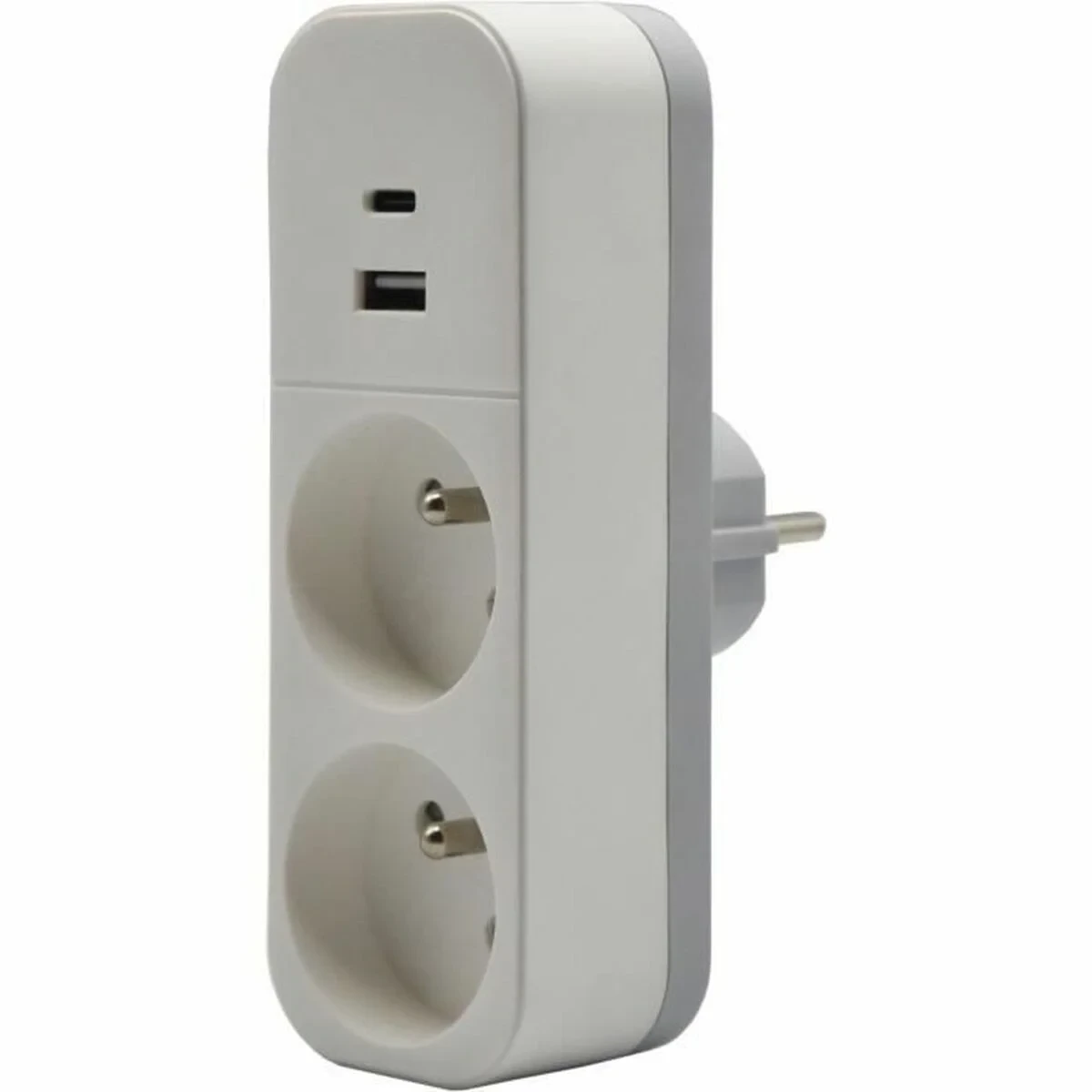 Regleta Enchufes 2 Tomas con Interruptor QUARX 3680 W