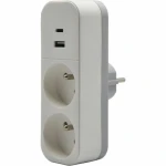 Regleta Enchufes 2 Tomas con Interruptor QUARX 3680 W