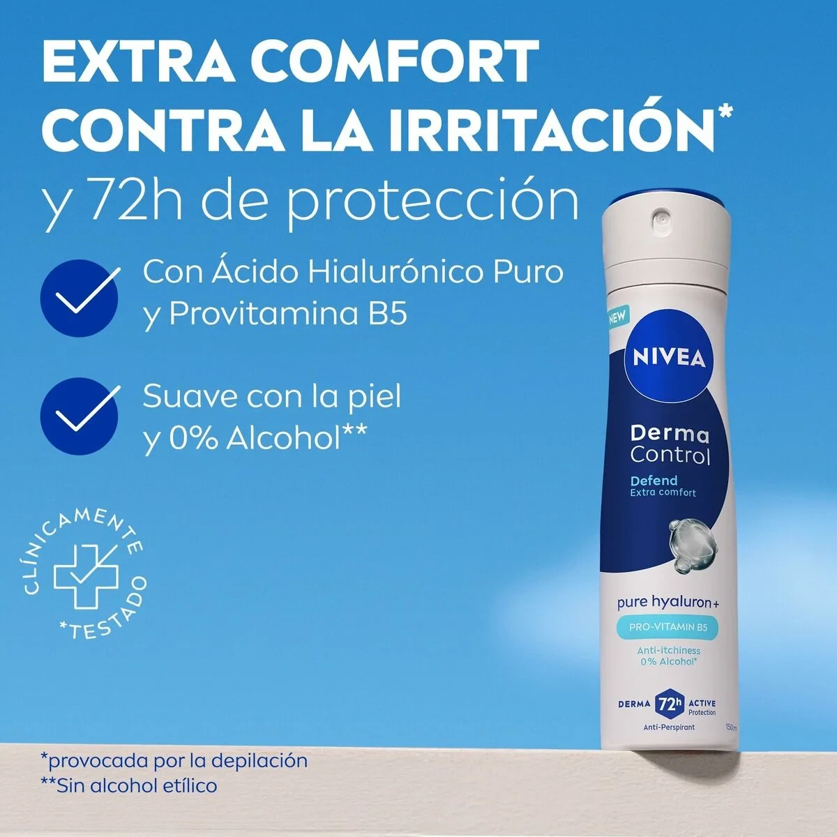 Desodorante en Spray Nivea DERMA CONTROL 200 ml