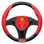 Funda para Volante MOMO MOMLSWC016BRS Negro/Rojo Ø 36 cm