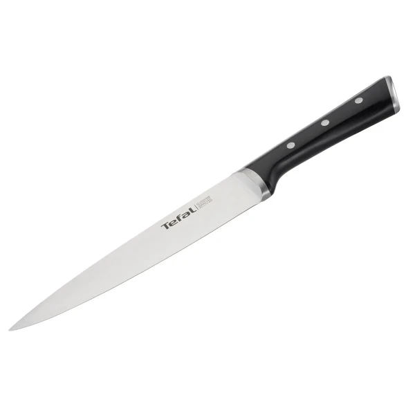 Cuchillo de Cocina Tefal K23207 Negro 7" Acero Inoxidable 20 cm