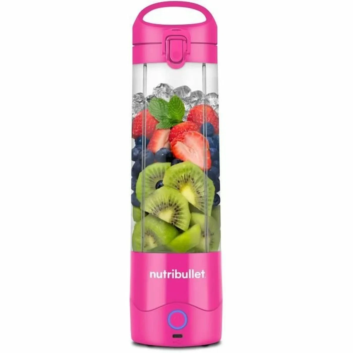 Batidora de Vaso Nutribullet Rosa 475 ml