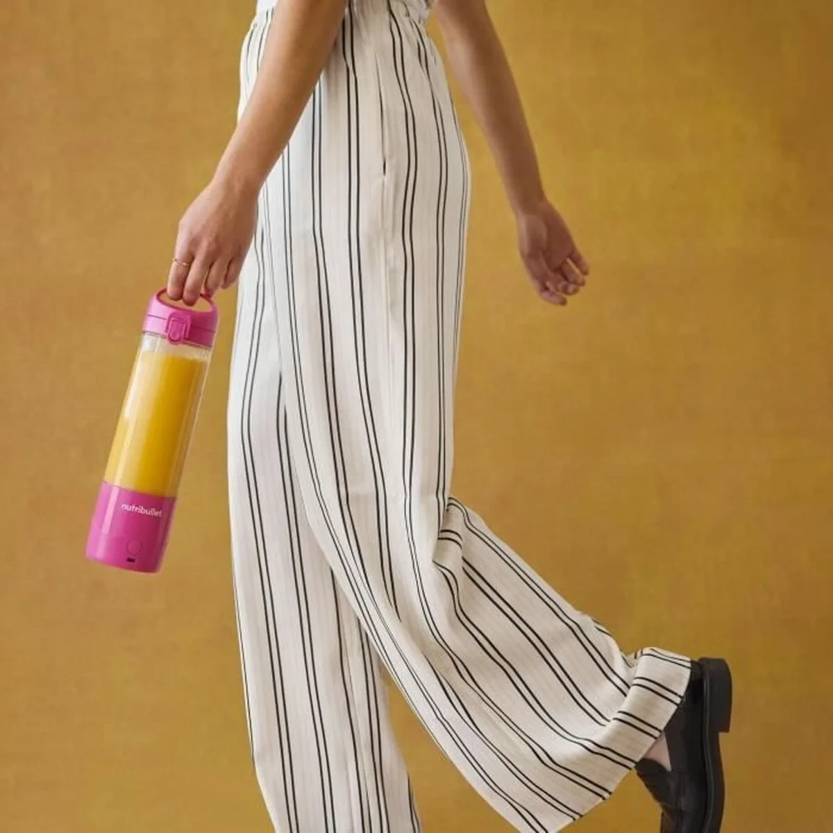 Batidora de Vaso Nutribullet Rosa 475 ml