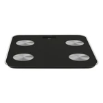 Báscula Digital de Baño JATA HBAS1155 Negro Vidrio Cristal Templado 180 kg